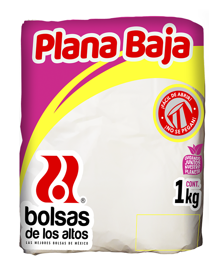 Bolsa de Polietilieno baja densidad 10cm x 20cm 1.3Mil